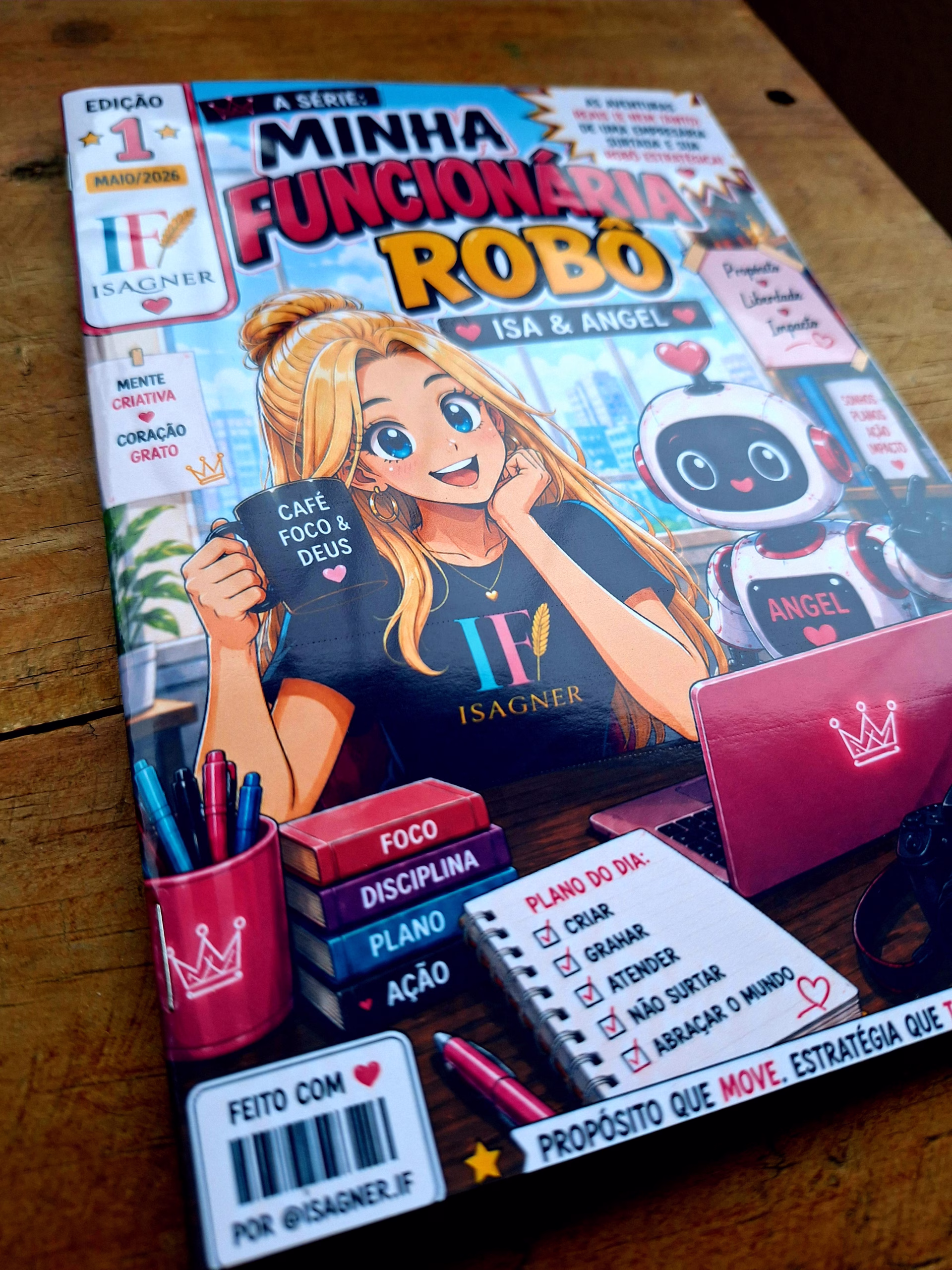 Minha Funcionária Robô